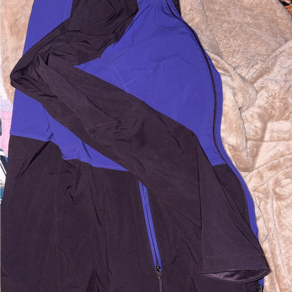 The North Face Black and Purple Athletic Jacket